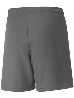 Kindershorts PUMA TEAMLIGA SHORTS JR 704931-13 SMOKED PEARL/ RAUCHPERLE/PUMAWEIß