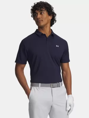 Herren-T-Shirt UNDER ARMOUR T2G PIQUE POLO 6012303-410 BLAU