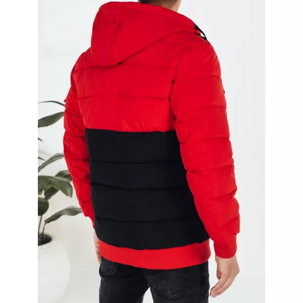  Herrenjacke DSTREET TX5100 SCHWARZ/ROT 