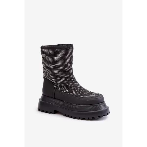  Schneemänner für Frauen BOTO AVIVINA 34793 SCHWARZ 