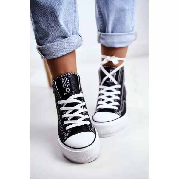  Damen-Sneaker BIG STAR GG274012 SCHWARZ Big Star Shoes 