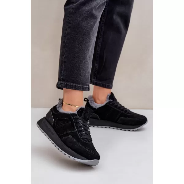  Damen-Sneaker BIG STAR OO274580 SCHWARZ Big Star Shoes 