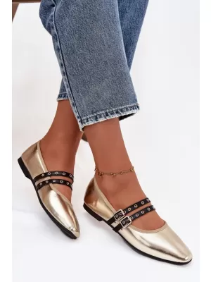 Ballerinas für Damen BOTO DELIORA 40483 GOLD