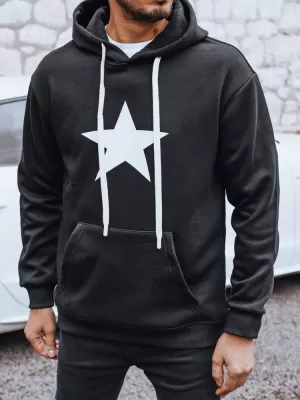 Herren-Sweatshirt DSTREET BX5924 SCHWARZ