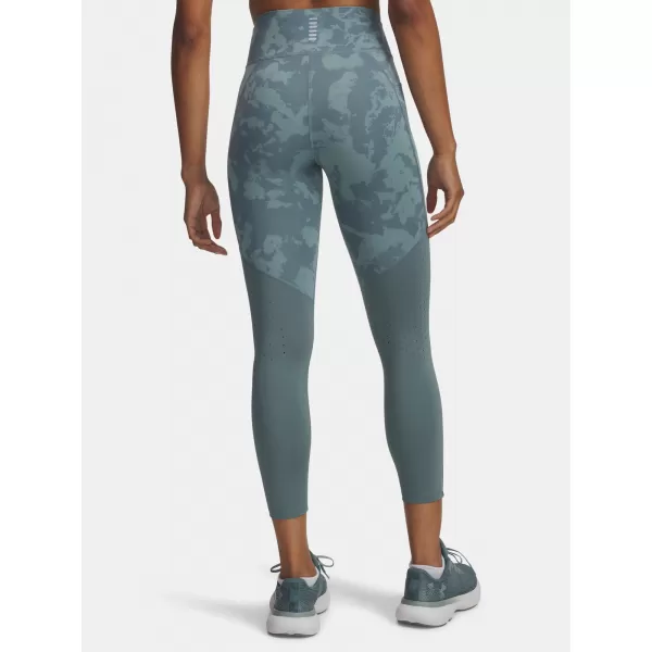  Leggings für Damen UNDER ARMOUR UA LAUNCH ANKLE PRINT TIGHTS 1369772-587 BLAU 