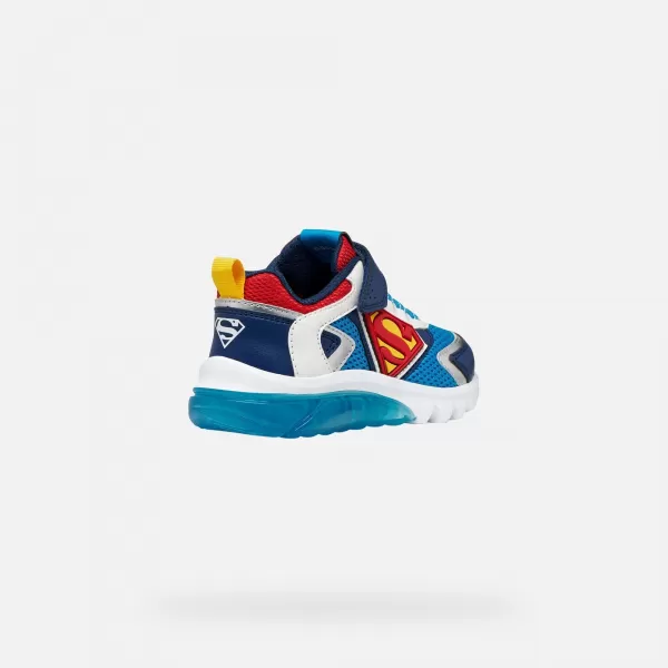  Turnschuhe für Jungen GEOX CIBERDRON J65LBB01454C4320 BLAU 