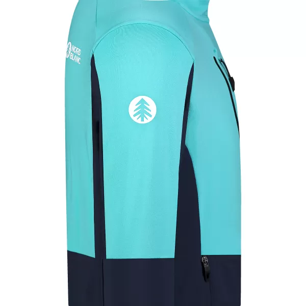  Powerfleece-Sweatshirt für Herren NORDBLANC GROAN NBWFM8282 HELLBLAU 