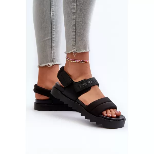  Damenschuhe BIG STAR NN274750 SCHWARZ Big Star Shoes 