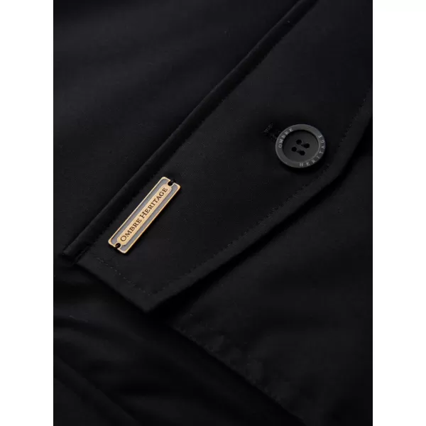  Herrenparka OMBRE OM-JAPJ-0287 SCHWARZ 