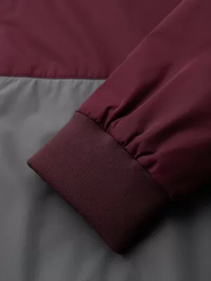 Herrenjacke OMBRE OM-JANP-0242 BURGUNDERGRAU