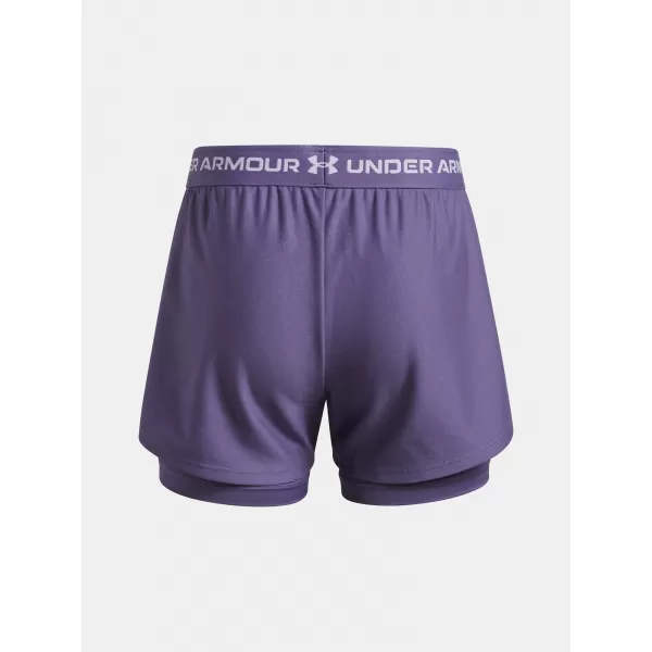  Mädchen-Shorts UNDER ARMOUR UA TECH PLAY UP 2N1 SHORT 6004985-520 LILA 
