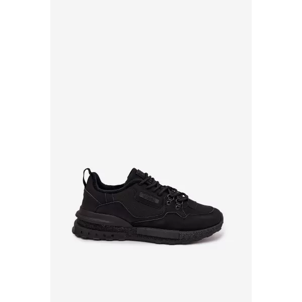  Herrenschuhe BIG STAR SS174411 SCHWARZ Big Star Shoes 