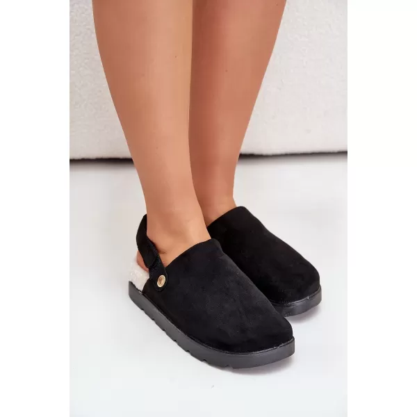  Damenhausschuhe BOTO LINNEOLA 34719 SCHWARZ 
