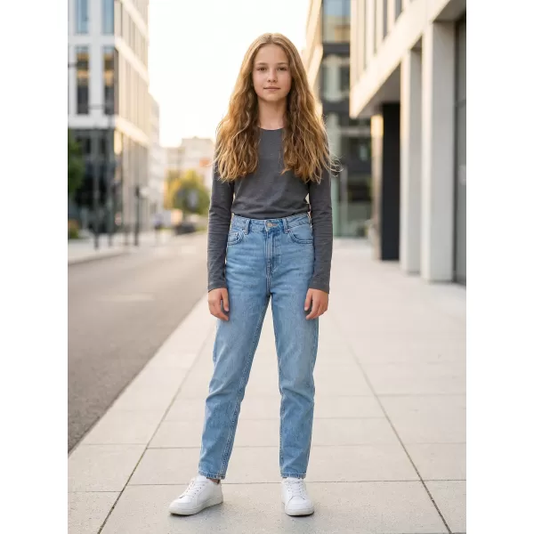  Mädchen-T-Shirt mit langen Ärmeln SAM 73 GT 509 SCHWARZ 