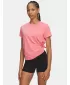Damen-T-Shirt UNDER ARMOUR UA RIVAL CORE SS 1383648-601 ROSA
