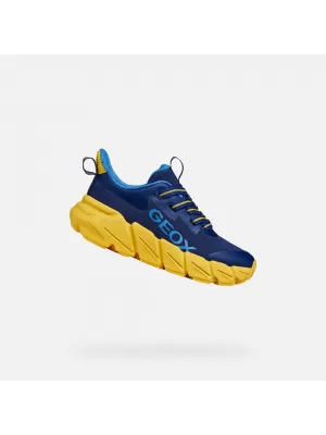 Turnschuhe für Jungen GEOX FLEXYPER FAST J46N1A0149JC0657 DUNKELBLAU