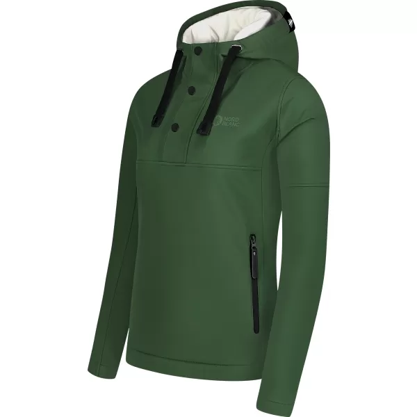  Softshelljacke für Damen NORDBLANC SHOAL NBSSL8341 GRÜN 