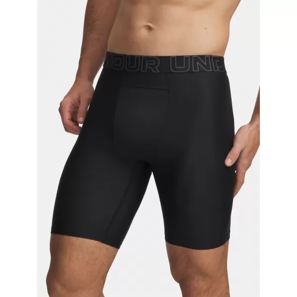  Herren-Boxershorts UNDER ARMOUR PERFORMANCE POUCH - SOLID 9IN - 2 6012561-001 SCHWARZ 