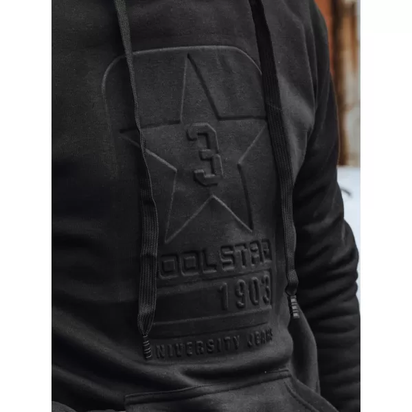  Herren-Sweatshirt DSTREET BX5933 SCHWARZ 