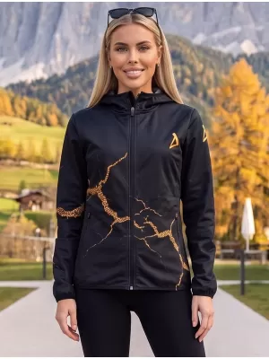 Premium-Softshelljacke für Damen ALTISPORT VOJ/ALW129JACK01 SCHWARZ