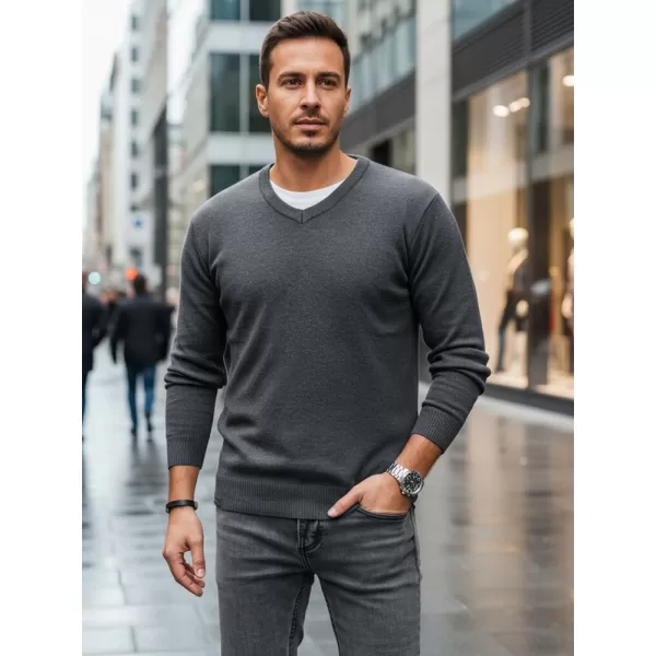  Herrenpullover DSTREET WX2316 HELLGRAU 