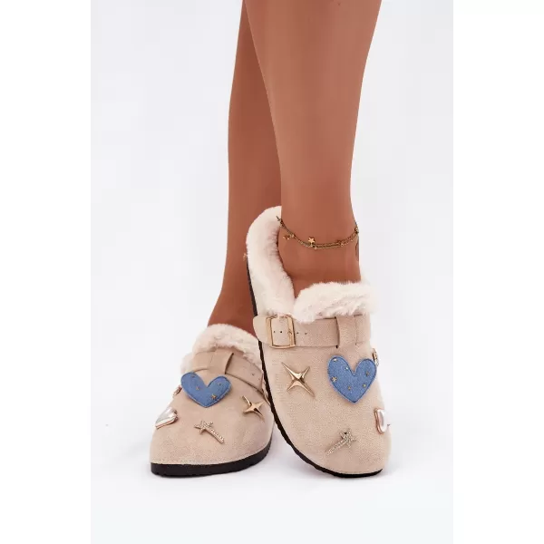  Damenhausschuhe BOTO THALORA 40802 BEIGE 