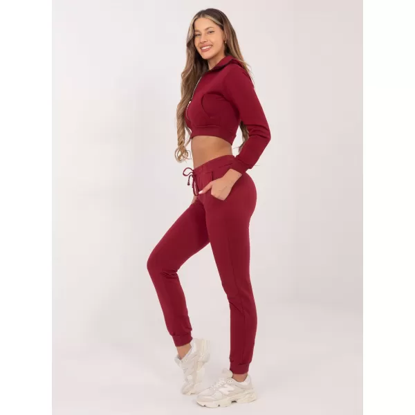  Damen-Jogginghose BASIC FEEL GOOD RV-DR-5040.04X BURGUND 