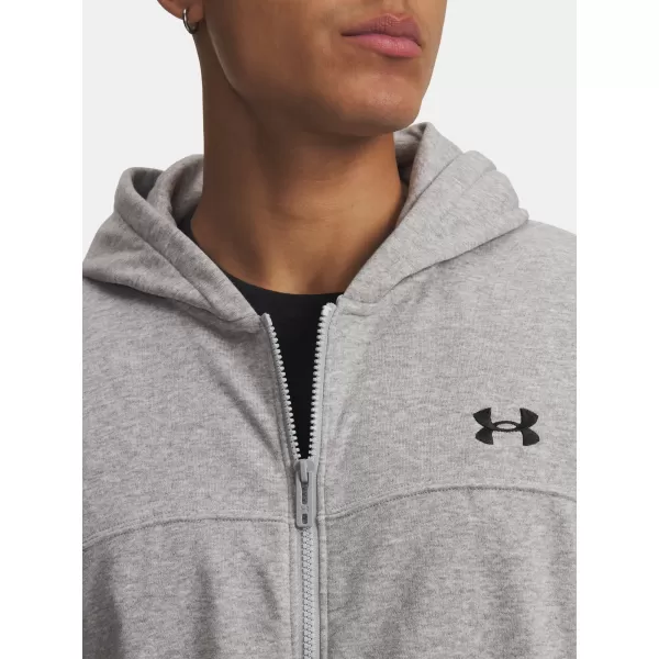  Herren-Sweatshirt UNDER ARMOUR RIVAL LW FZ 6009346-011 GRAU 