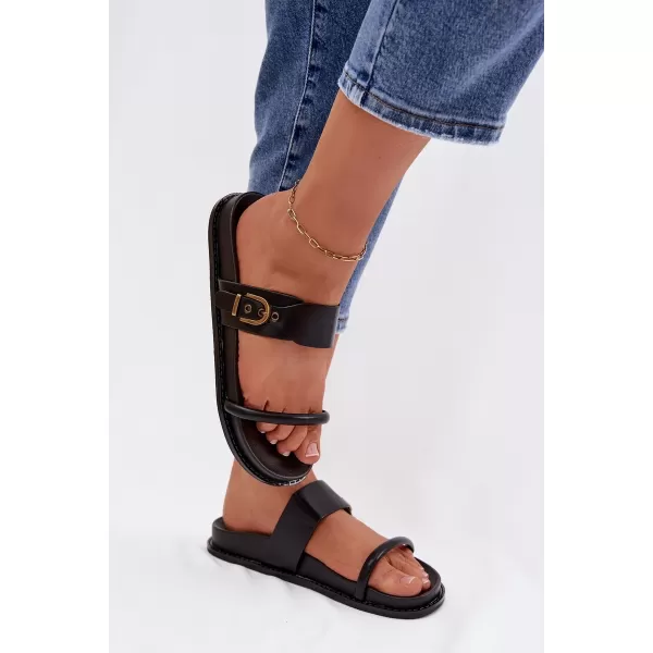  Damenhausschuhe BOTO SARILISSE 41609 SCHWARZ 