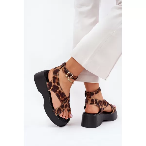  Damensandalen BOTO TENZORUS 36260 LEOPARD 