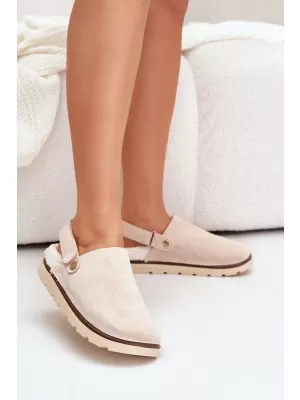 Damenhausschuhe BOTO LINNEOLA 34719 BEIGE