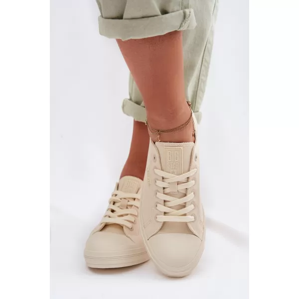  Damen-Sneaker BIG STAR TT274818 BEIGE Big Star Shoes 