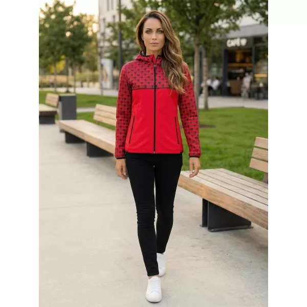  Premium-Softshelljacke für Damen ALTISPORT VOJ/ALW048JACK01 ROT 