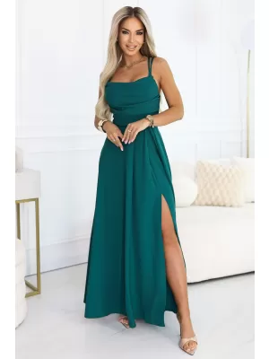 Kleid NUMOCO 589-6 FLASCHENGRÜN