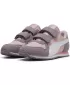 Kinderschuhe PUMA CABANA RACER SL 20 V PS 383730-22 LILA NEBEL/WEIß/PFLAUMENMARMELADE