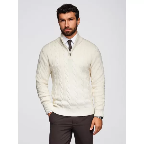  Herrenpullover OMBRE OM-SWZS-0138 CREME 