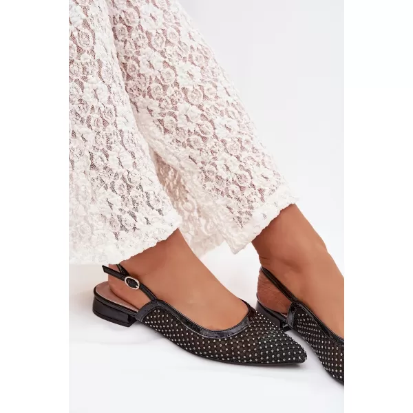  Ballerinas für Damen BOTO PATOU 42008 SCHWARZ 