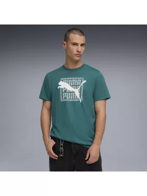 Herren-T-Shirt PUMA GRAPHIC TEE 691775_41 SMARAGDEIS