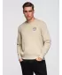 Herren-Sweatshirt OMBRE B1713 BEIGE