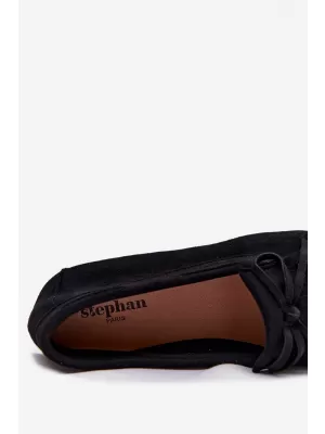 Damenmokassins BOTO JANELISSE 41308 SCHWARZ