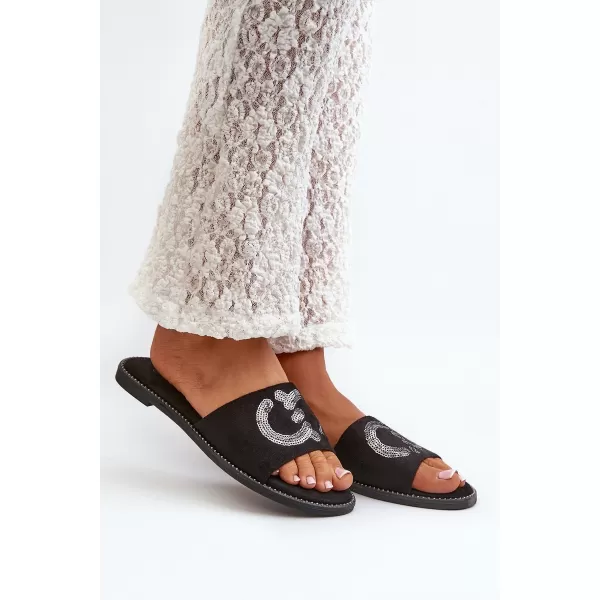 Damen-Flip-Flops S.BARSKI KV27-052 SCHWARZ 
