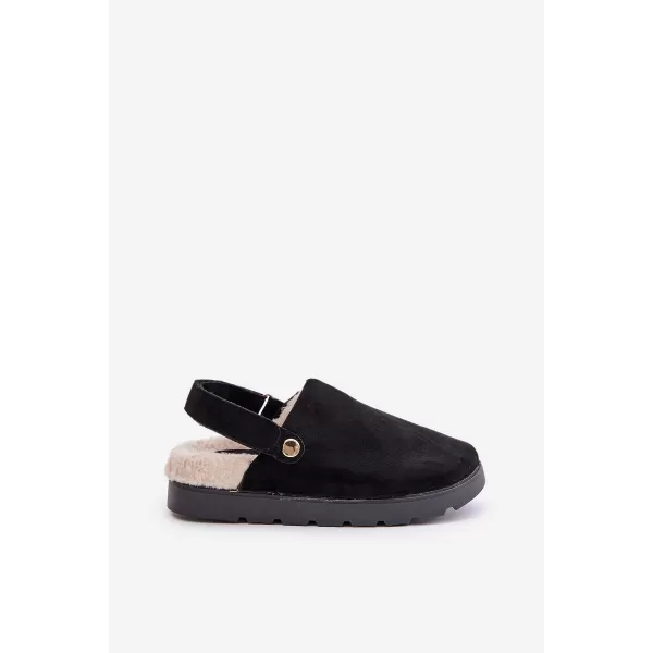  Damenhausschuhe BOTO LINNEOLA 34719 SCHWARZ 