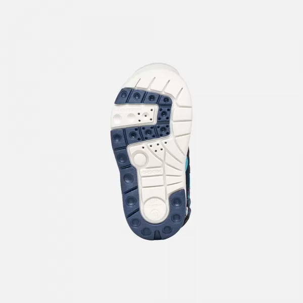  Sandalen für Jungen GEOX SANDAL MULTY B650FA0CE14CF44D BLAU 