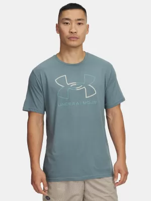 Herren-T-Shirt UNDER ARMOUR UA GL FOUNDATION UPDATE SS 1382915-587 BLAU