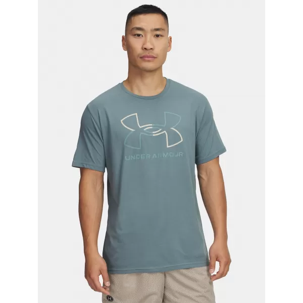  Herren-T-Shirt UNDER ARMOUR UA GL FOUNDATION UPDATE SS 1382915-587 BLAU 