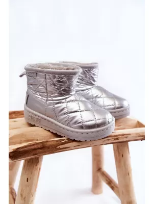 Kinder-Schneestiefel BIG STAR KK374241 SILBER Big Star Shoes