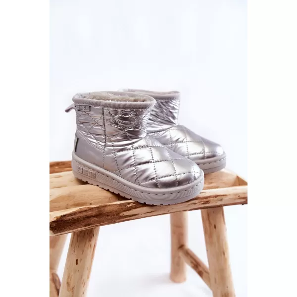  Kinder-Schneestiefel BIG STAR KK374241 SILBER Big Star Shoes 