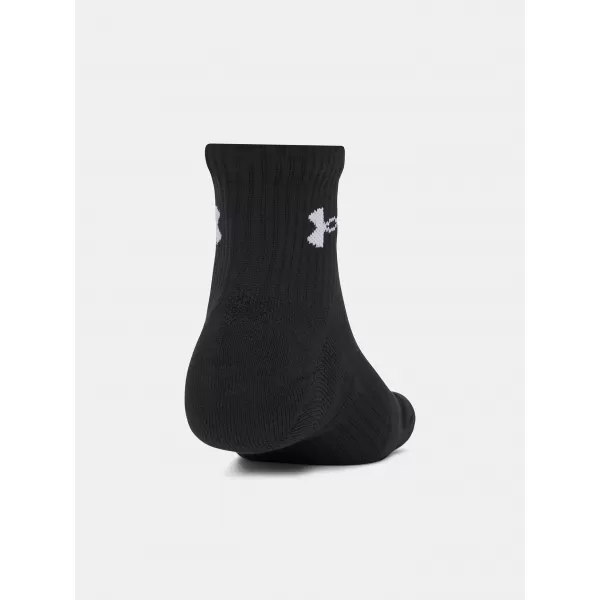  Socken UNDER ARMOUR PERFORMANCE COTTON 3P QTR 6009686-008 SCHWARZ 
