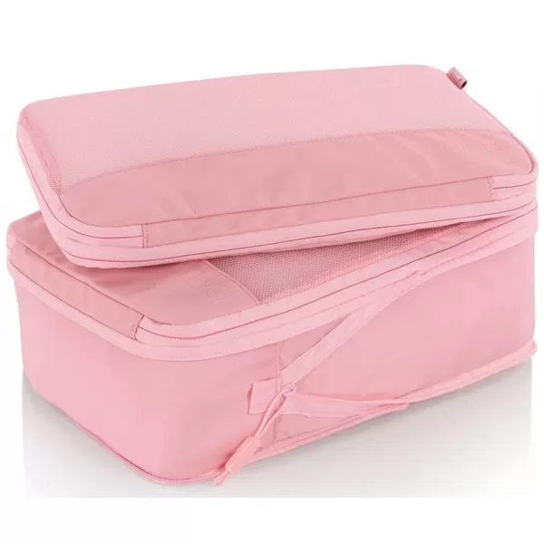  Koffer HEYS Ecotex Compression Packing Cube 4 Pc Set ROSA SAND 