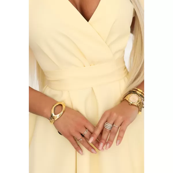  Kleid NUMOCO 348-13 BUTTERGELB 